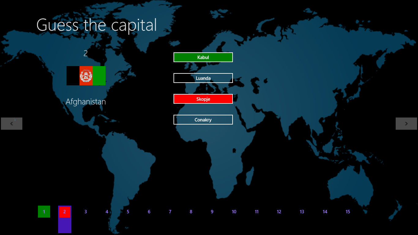 Guess the Capital screenshot